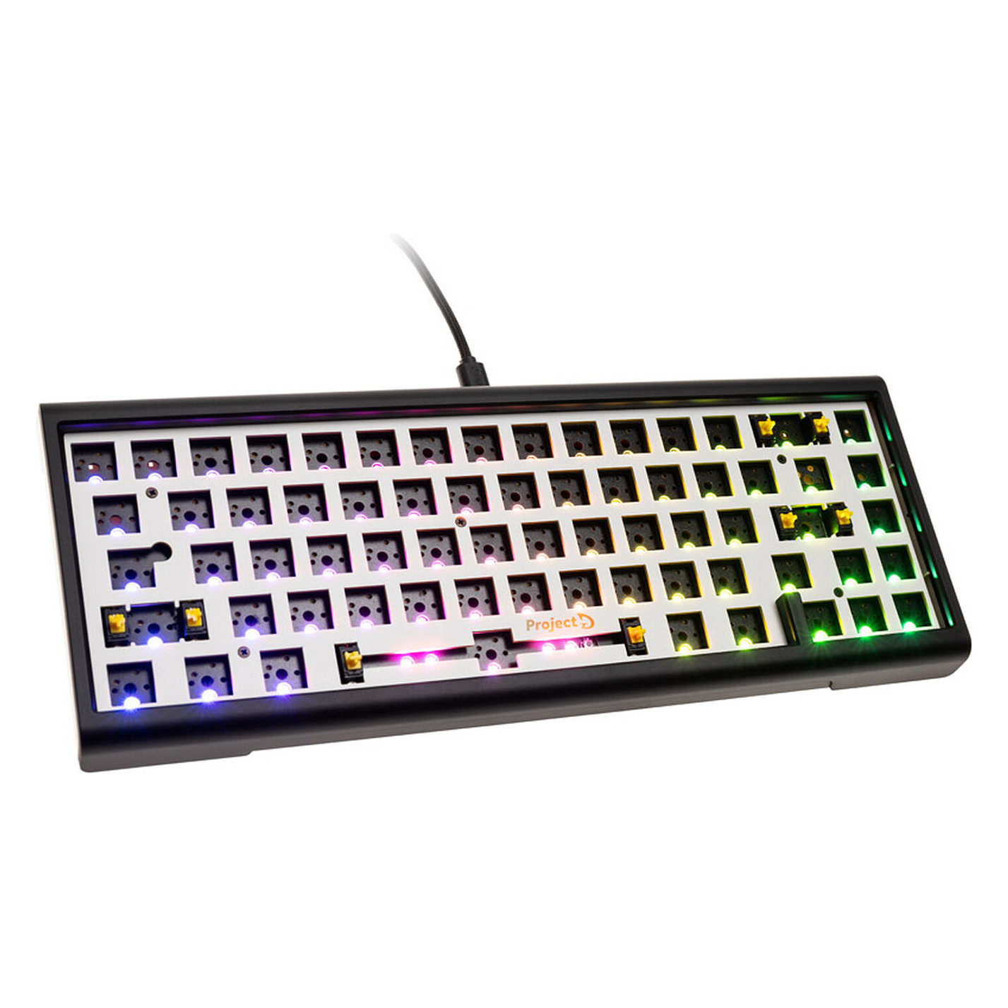 Ducky Tinker 65 Barebone Gaming-Tastatur, RGB - schwarz (ANSI)