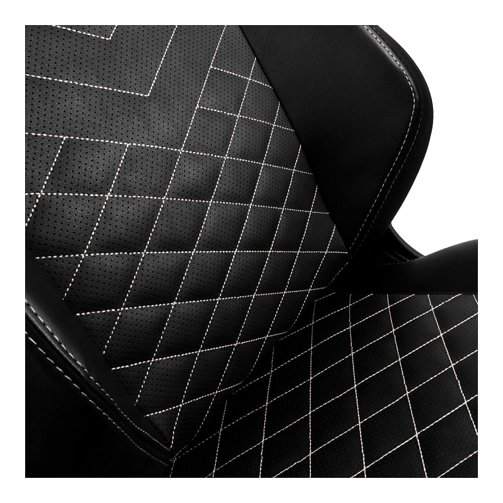 noblechairs HERO Gaming Stuhl - schwarz/platinweiß
