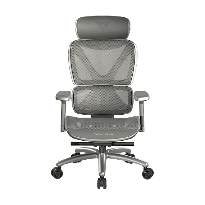 ThunderX3 XTC-Mesh Gaming Stuhl - grau