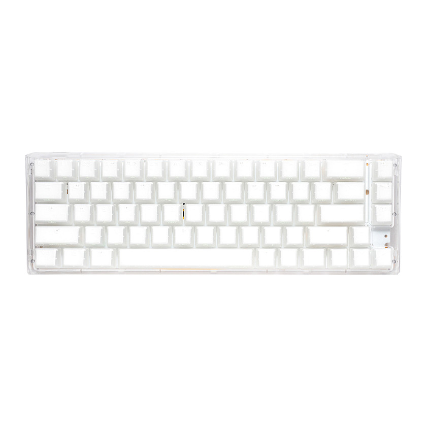 Ducky One 3 Aura White SF Gaming Tastatur, RGB LED - MX-Speed-Silver