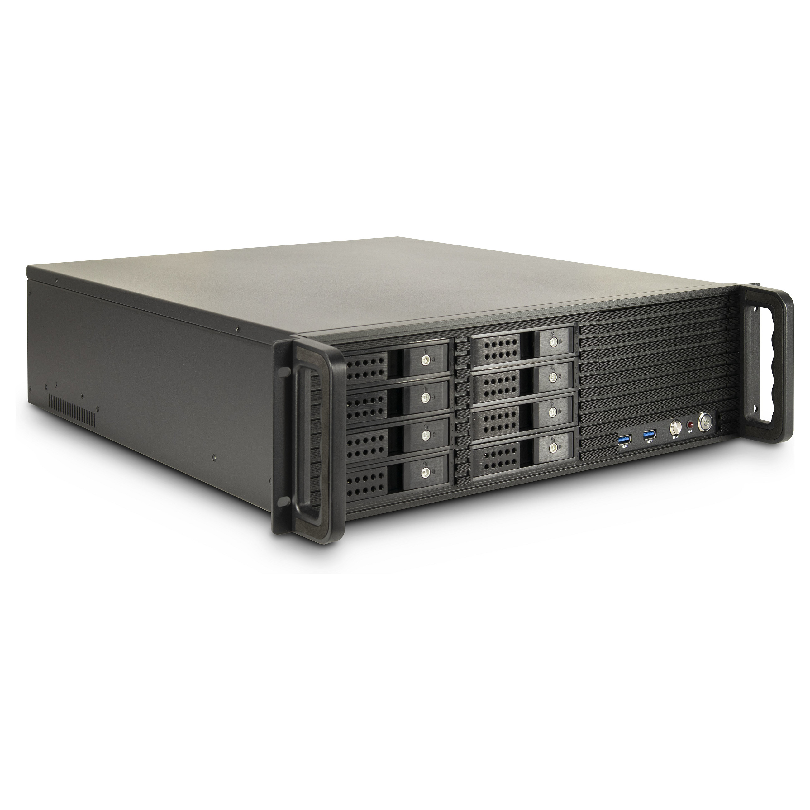 Inter-Tech 48.3cm IPC 3U-3508 3HE STORAGE o.PSU