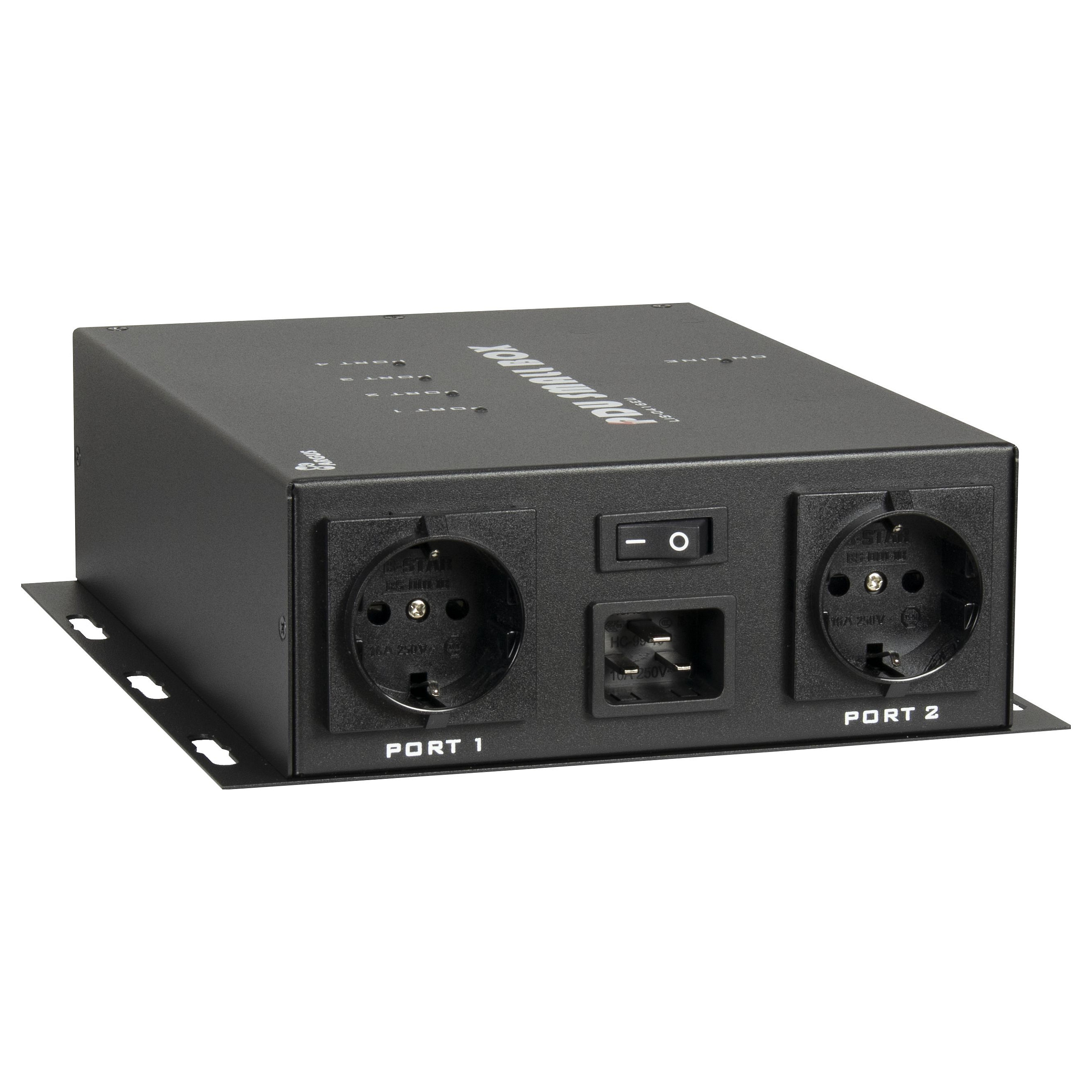 Inter-Tech IPC PDU SA-0416EU 16A für 4 schaltbare Steckdosen
