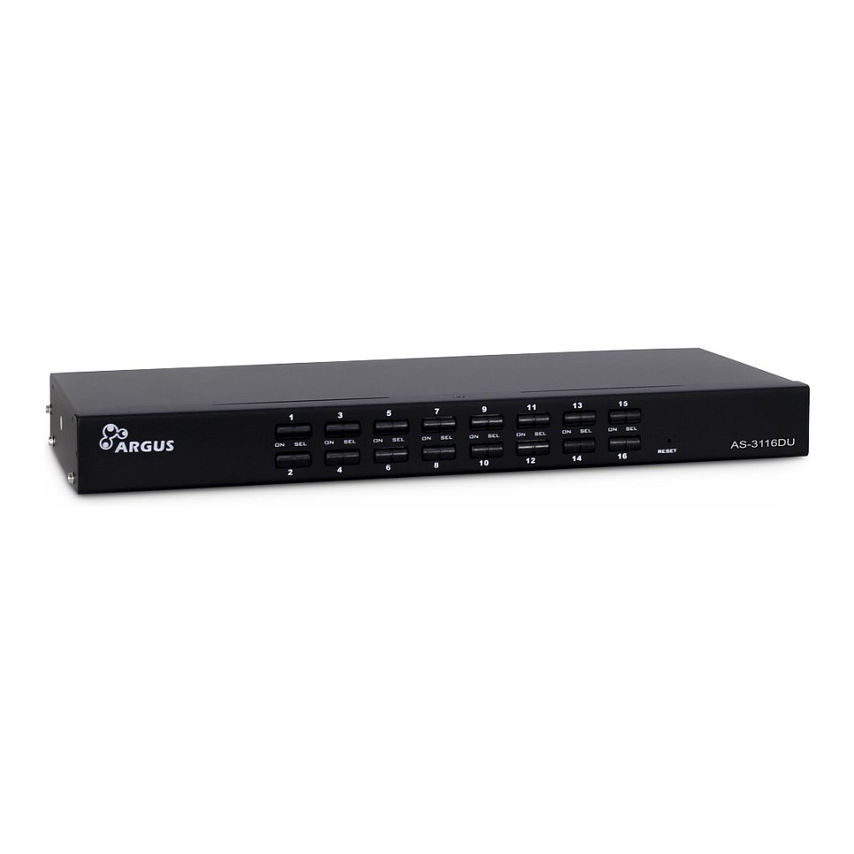Inter-Tech KVM Switch AS-3116DU Rackmount