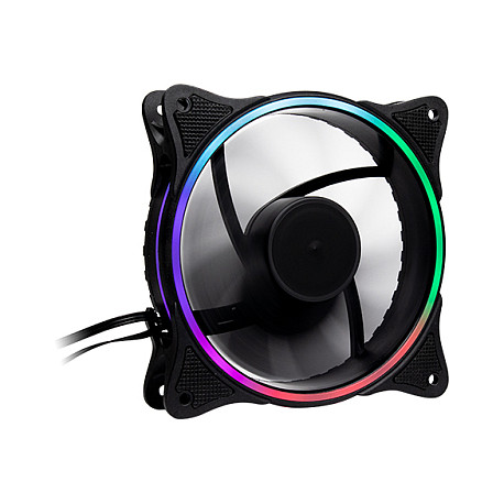 Inter-Tech RGB-Lüfter 120x120x25 (schwarz, für IT-3303 und IT-3306, 120 mm)