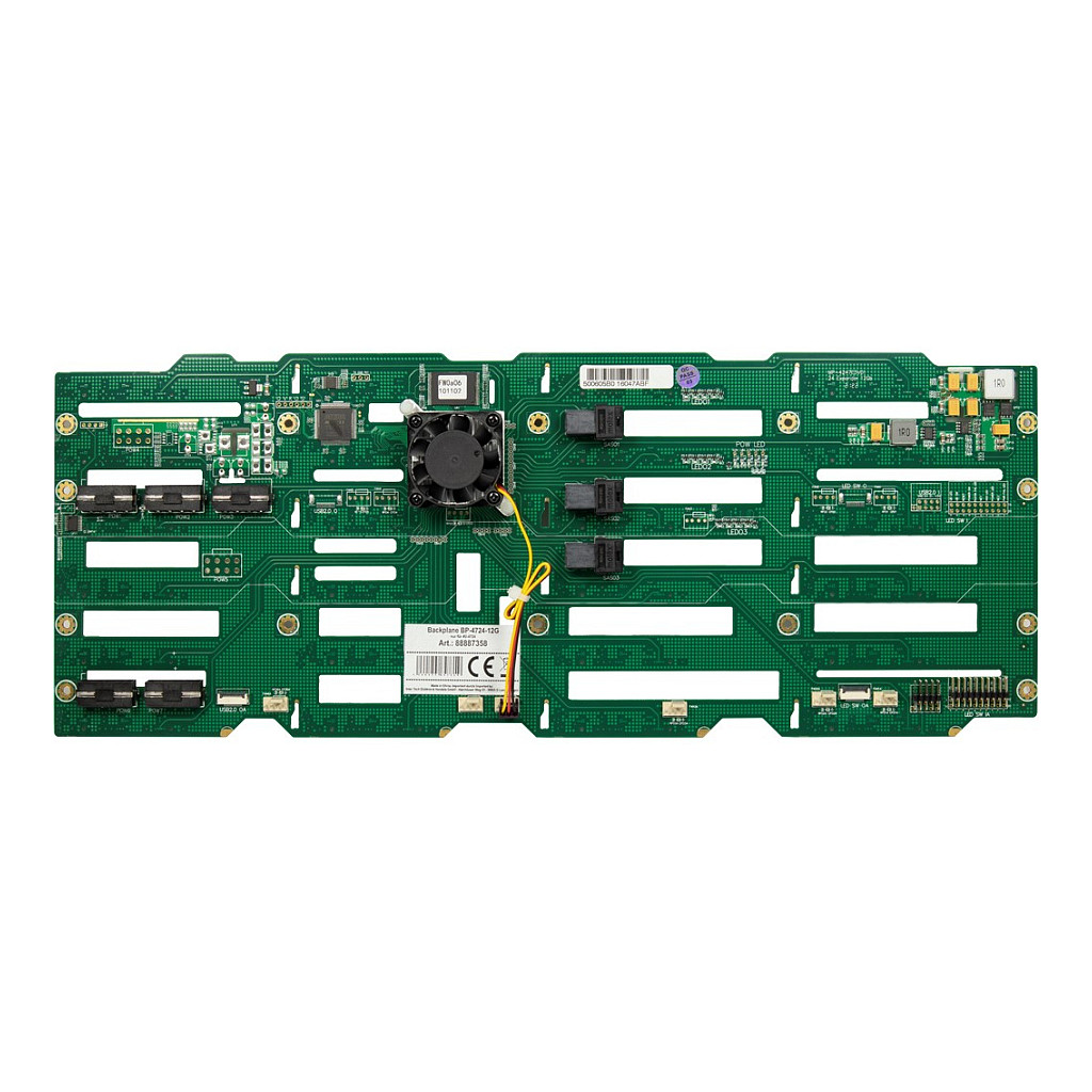 Inter-Tech Backplane BP-4724-12G 1xSFF-8643Out,2xSFF-8643In