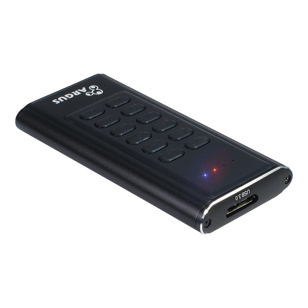 Inter-Tech Geh M.2 SSD GD-MSLK01 black USB3.0 AES256bit