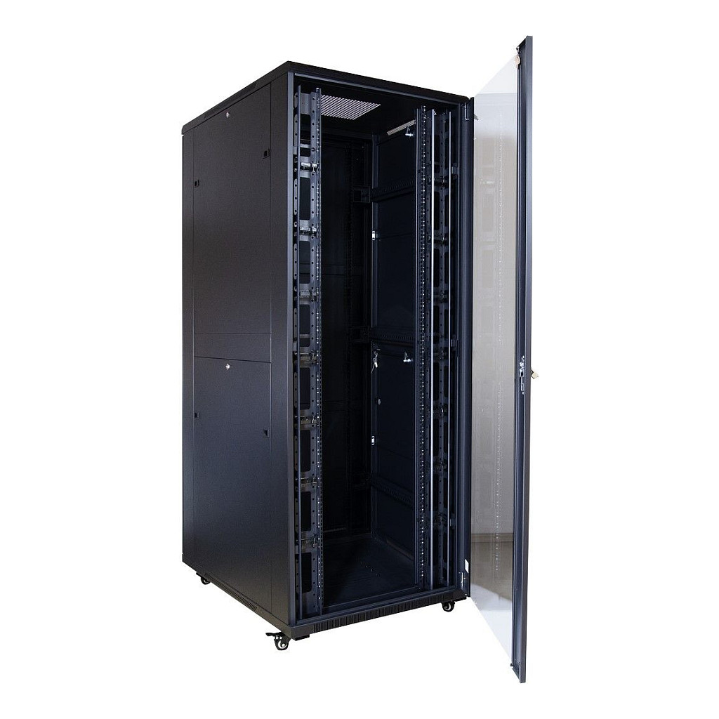 Inter-Tech Netzwerkschrank 42HE 800x800mm SNB-8842 Netzwerk- und Serverschränke