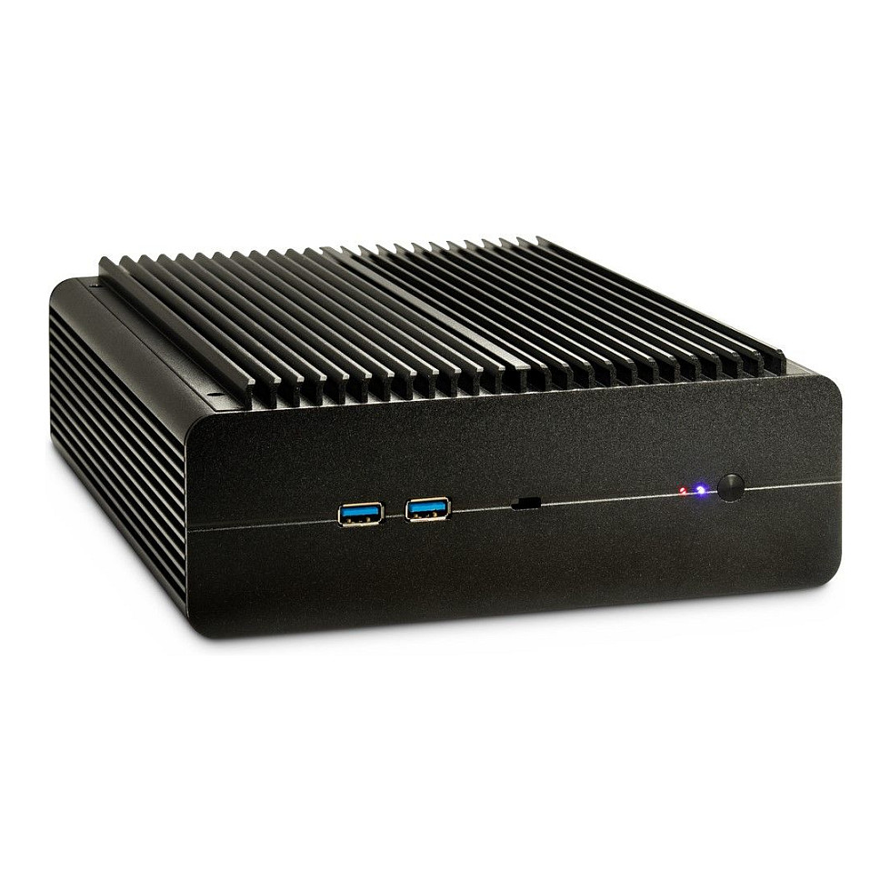 Inter-Tech Geh Mini ITX IP-60 black 2xUSB 3.0 77x210x240mm