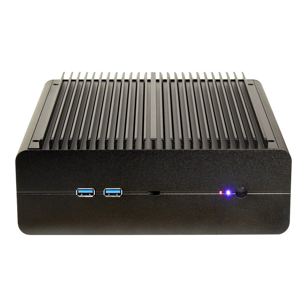 Inter-Tech Geh Mini ITX IP-60 black 2xUSB 3.0 77x210x240mm