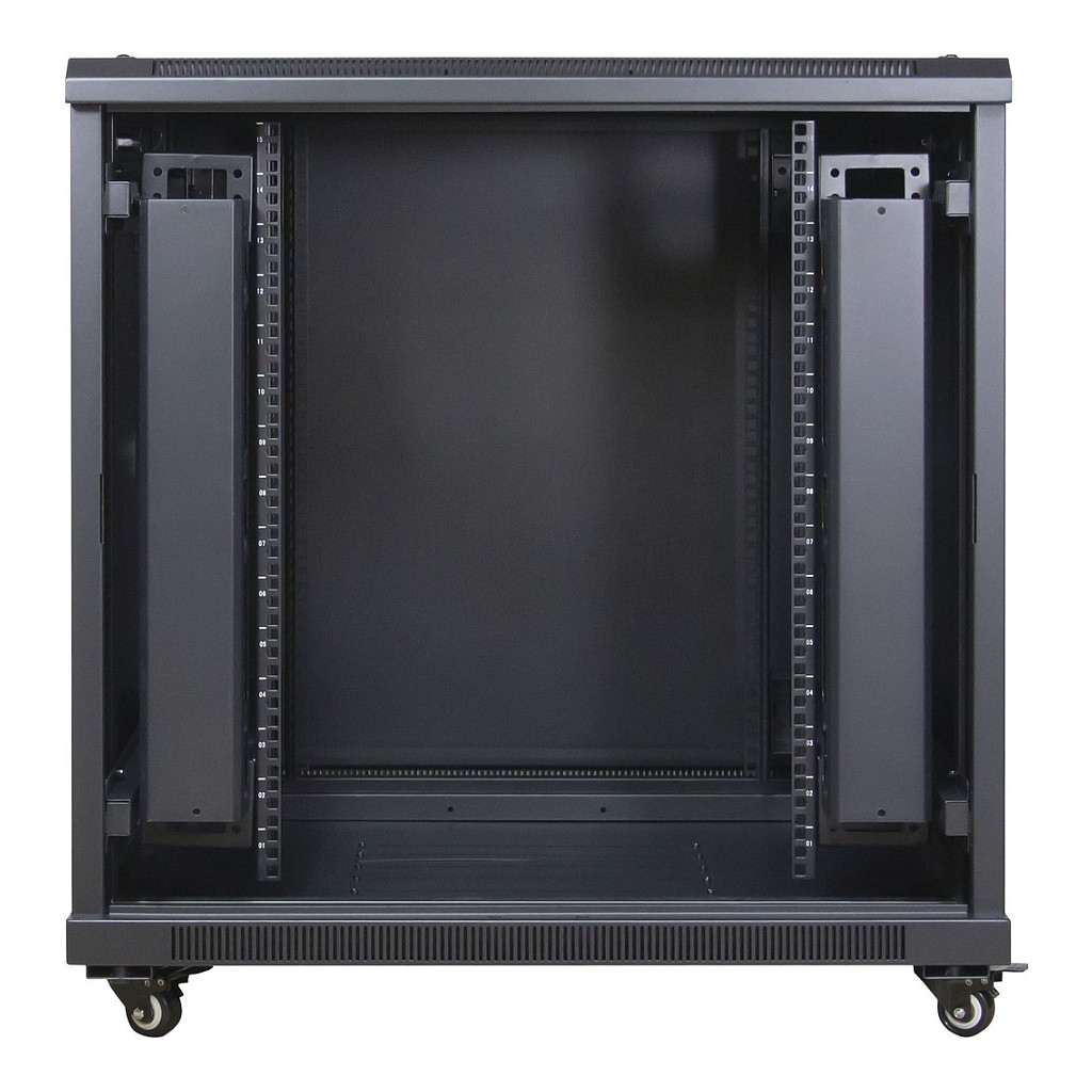 Inter-Tech Serverschrank SNB-8815 Gittertür 15HE,B=800,T=800