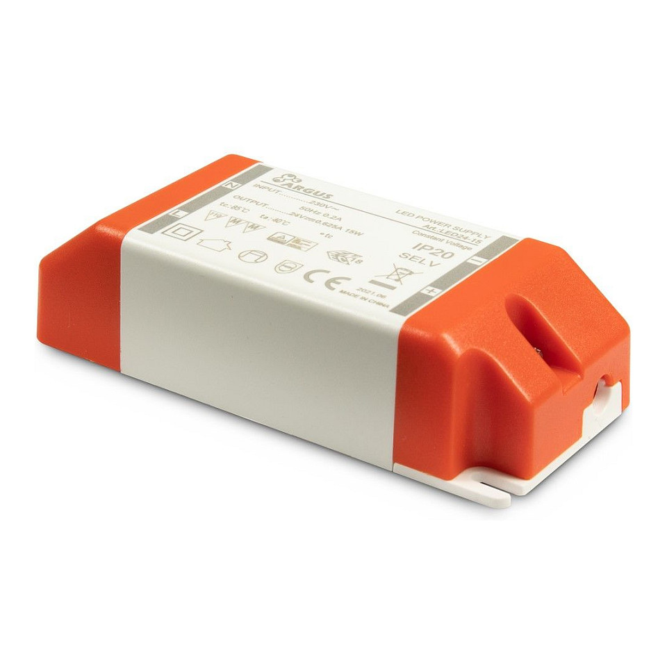 Inter-Tech LED Trafo LED24-15 15W, 24V, 625mA, IP20 retail Gehäusezubehör