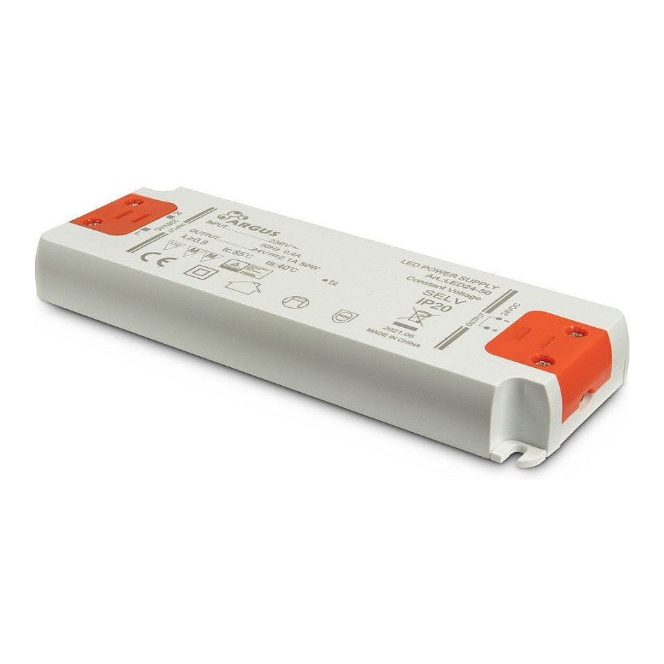 Inter-Tech LED Trafo LED24-50 50W, 24V, 2100mA, IP20 retail Gehäusezubehör