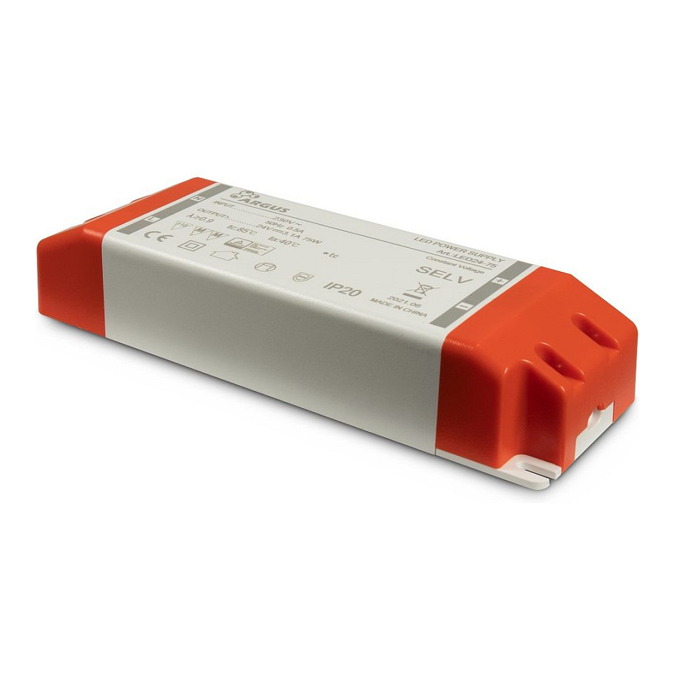 Inter-Tech LED Trafo LED24-75 75W, 24V, 3100mA, IP20 retail Gehäusezubehör