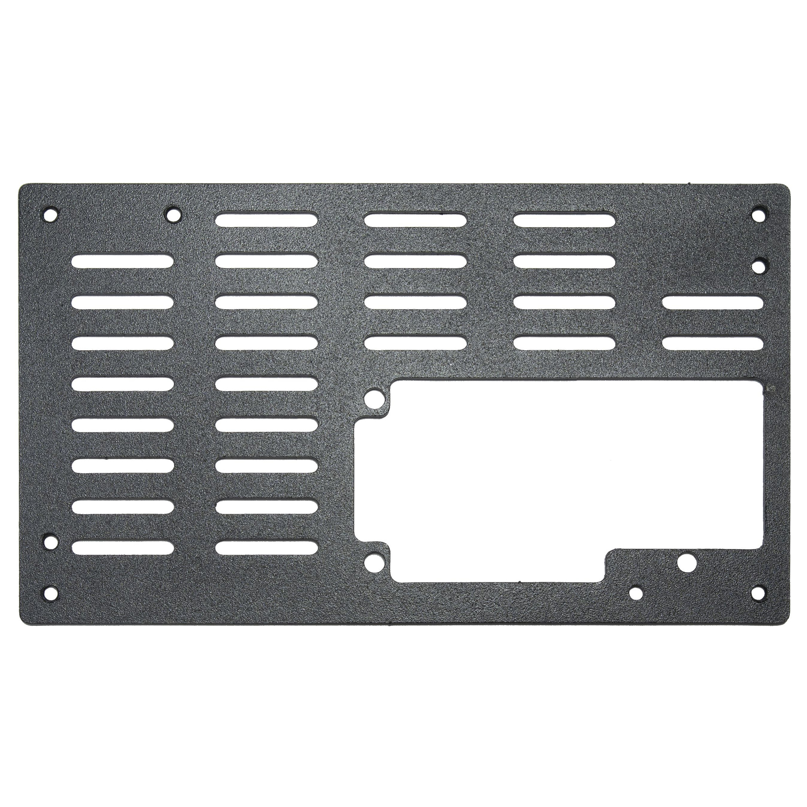 Inter-Tech AC Netzteilblende ATX-02, ATX-FlexATX, Stahl Gehäusezubehör