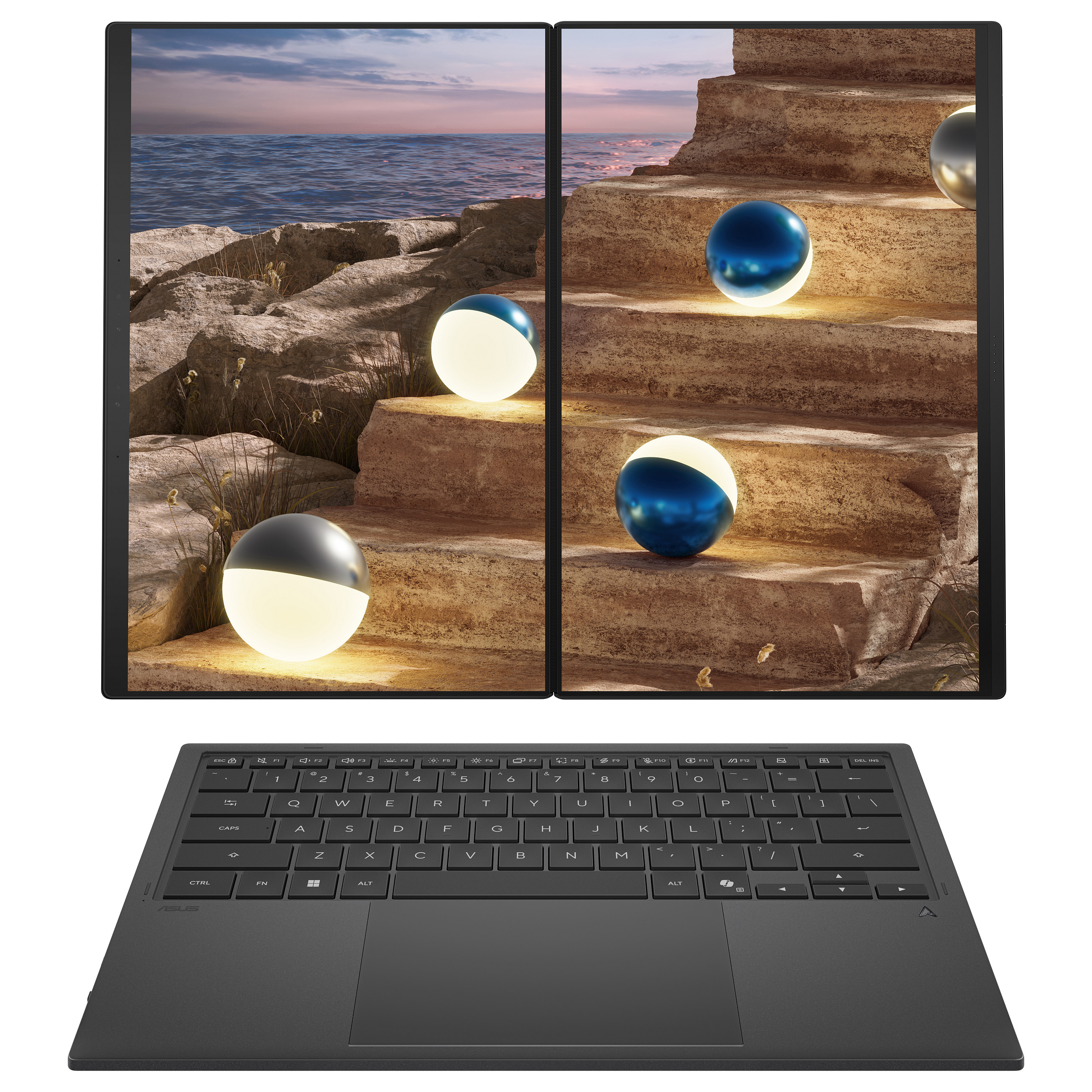 ASUS Zenbook Duo 14 UX8407AA-SN470X CU9 386H/32GB/1TBSSD/W11 Pro Touch
