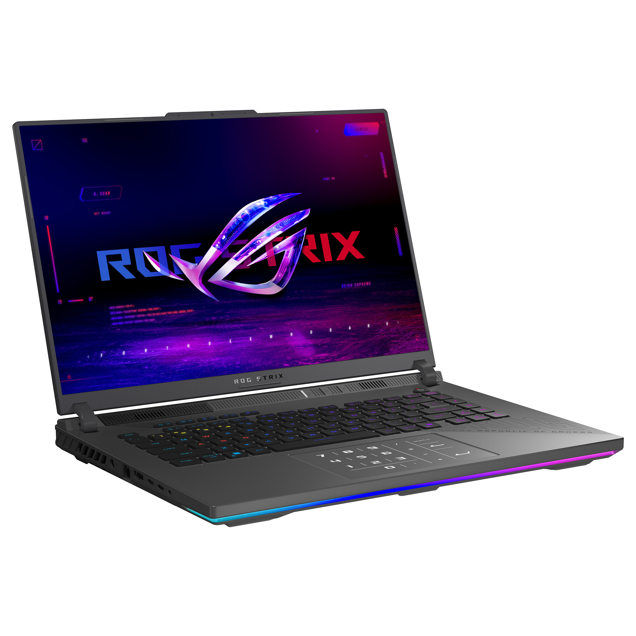 ASUS ROG Strix G16 G614FR-TS229W RYZ9-9955HX/32GB/1TBSSD/RTX5070Ti/W11 Home