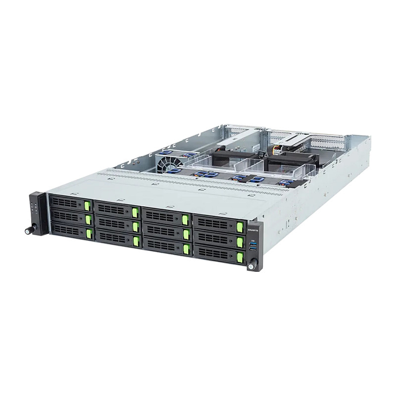 Barebone Server Gigabyte Barebone R263-ZG0-AAL2 (Rev. 3.x) Rack Server 2U Single Sockel SP5 6NR263ZG0DR000ACL2 Server Barebone