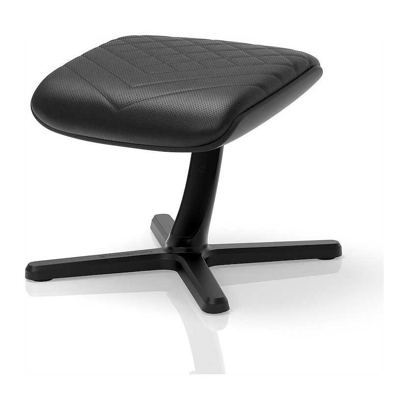 noblechairs Fußstütze 2 - PU Schwarz Gaming-Stühle