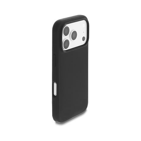 Delock Schutzhülle für iPhone 17 Pro aus Soft-Touch Silikon schwarz