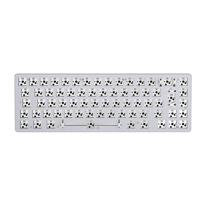 Glorious GMMK 2 Compact Tastatur - Barebone, ISO-Layout, weiß