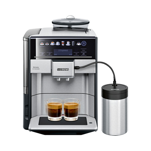Siemens TE657F03DE EQ.6 plus extraKlasse Edelstahl Kaffeevollautoomat Haushaltskleingeräte