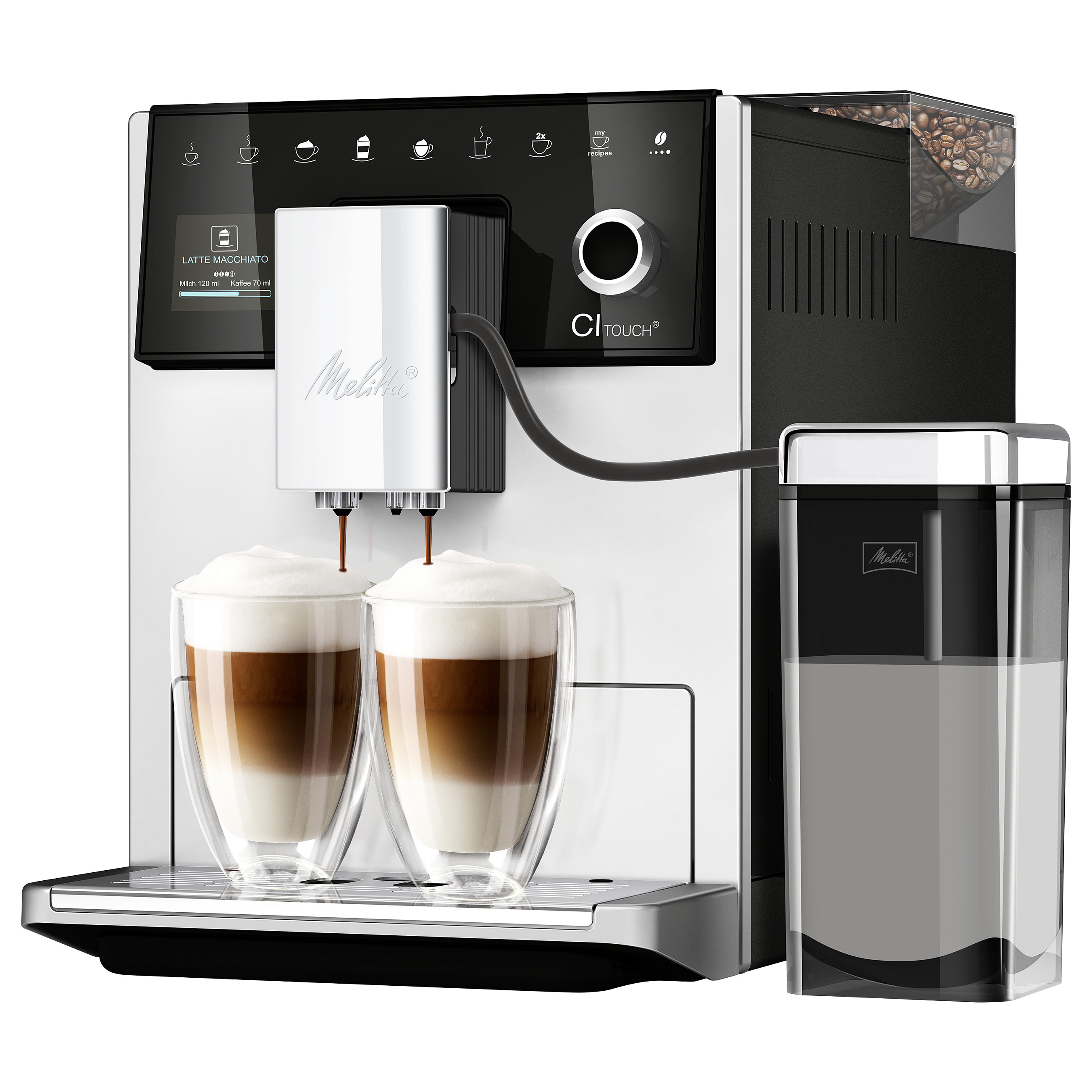 Melitta CI Touch Silver espresso machine F630-11