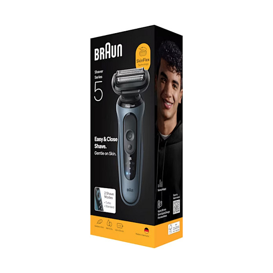 Braun 52-A1000 Elektr. Rasierer Series 5, blau