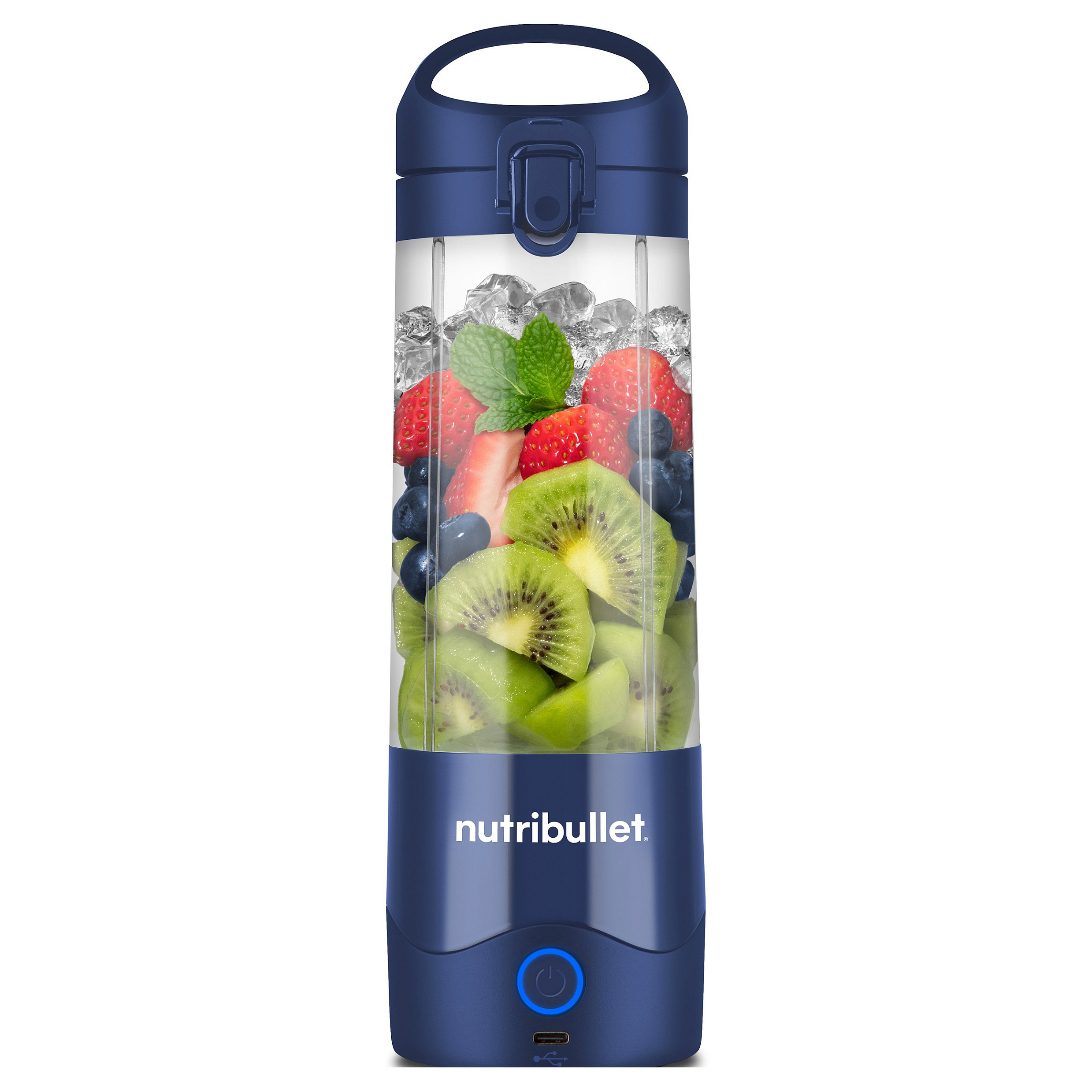 nutribullet NBP003NBL tragbarer Standmixer, navy blau Haushaltskleingeräte
