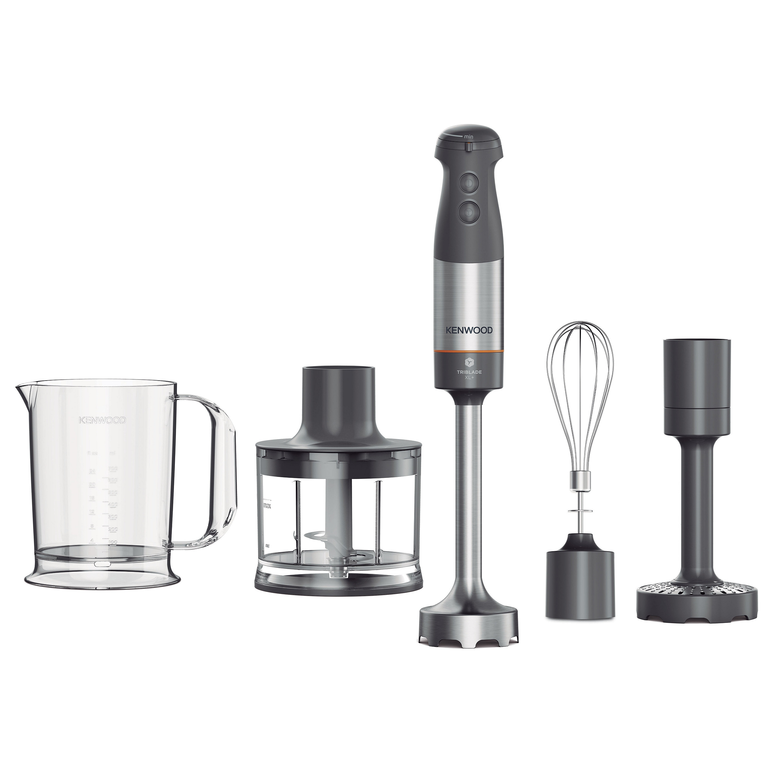 Kenwood Triblade XL+ HBM60.307GY Stabmixer Haushaltskleingeräte