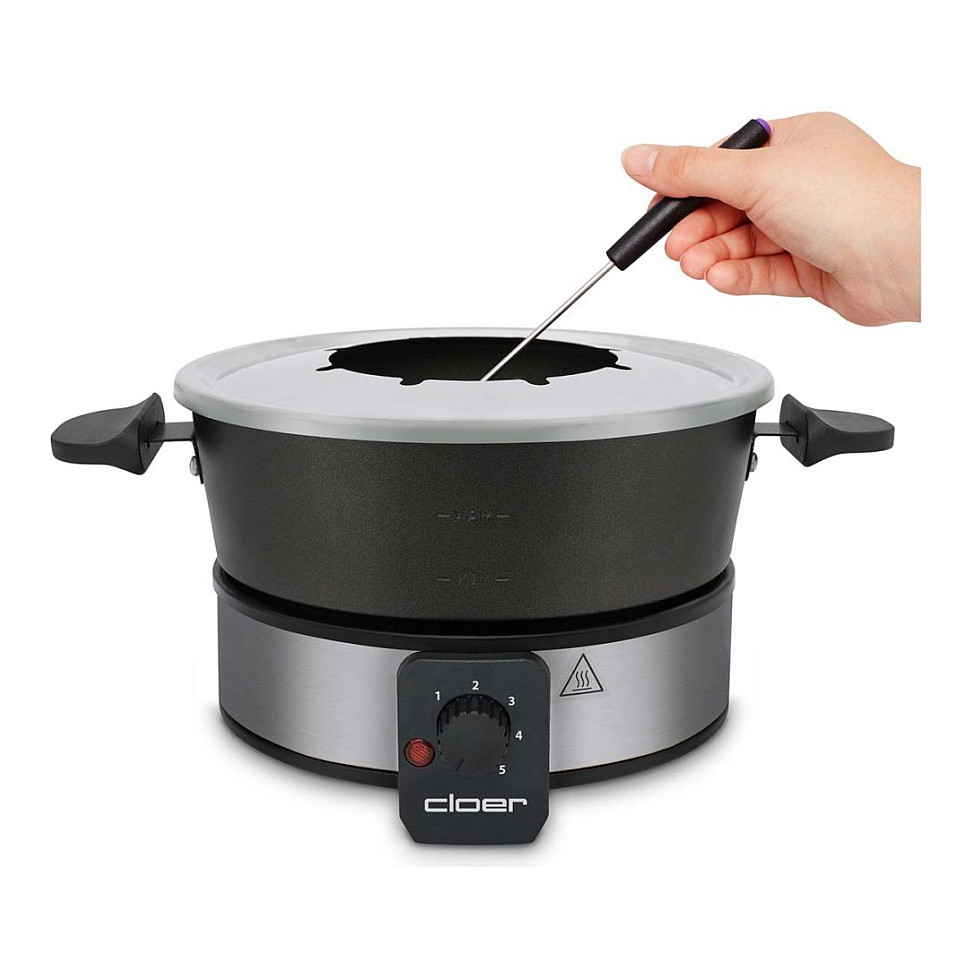 CLOER 6679 Fondue 1000W schwarz