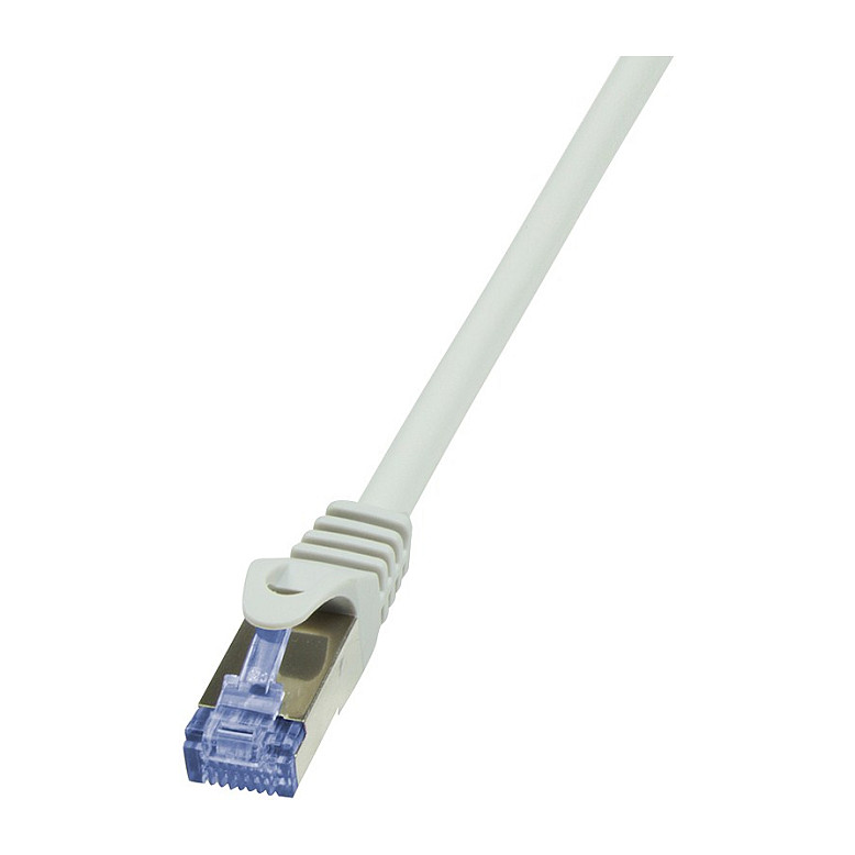 Patch Cable Cat.6A S/FTP grey 7,50m, PrimeLine