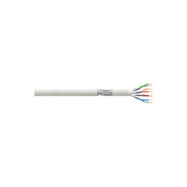 LAN Patchkabel S/FTP Cat.6 Cu PVC grau 305m