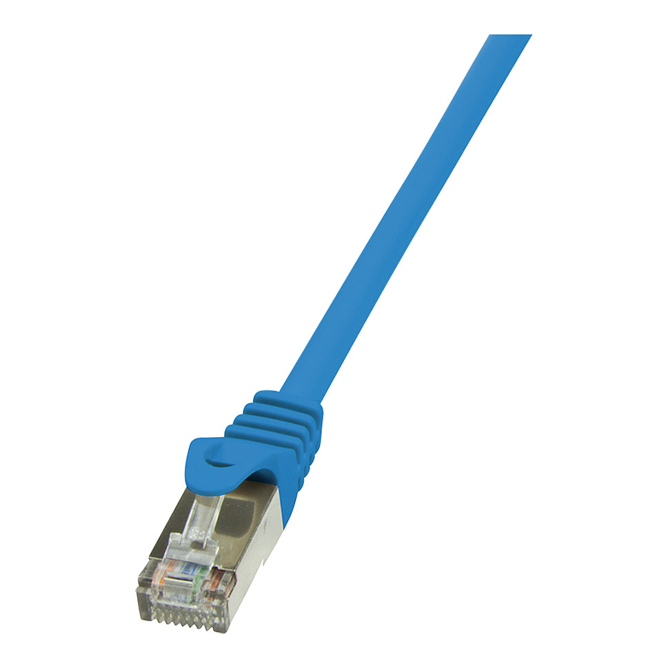 Patch Cable Cat.5e F/UTP 0,50m blue