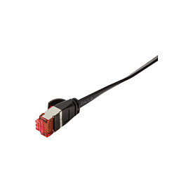 LogiLink U FTP Flach-Patchkabel Kat 6A 75 m schwarz