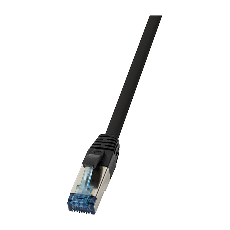 Patch Cable Cat.6A S/FTP - PUR 20m, black