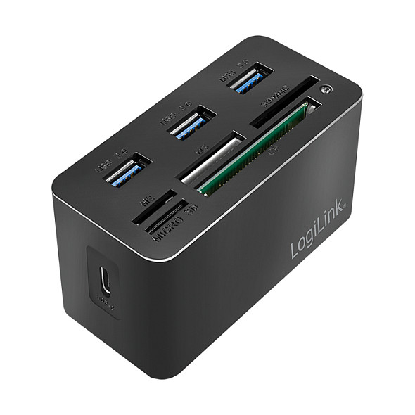USB 3.2 Gen1 Cardreader, 8-port 