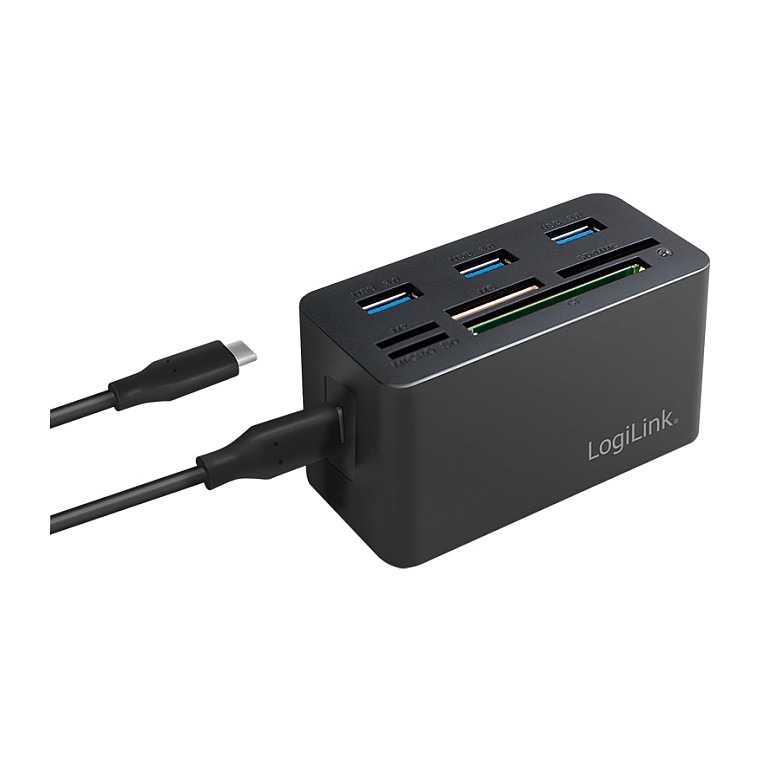 USB 3.2 Gen1 Cardreader, 8-port 