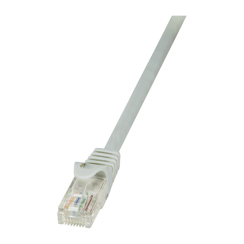 Logilink Patch Cable Cat.6 U/UTP grey 1,50m EconLine