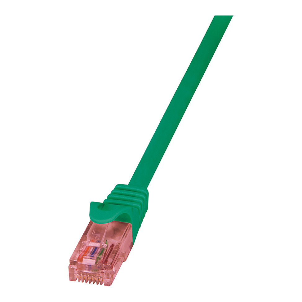 Logilink Patch Cable Cat.6 U/UTP BC green, 2,00m PrimeLine