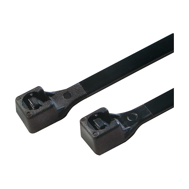 Logilink Cable tie, PA66, 100 pcs., black, W: 2.5 mm, L: 150 mm