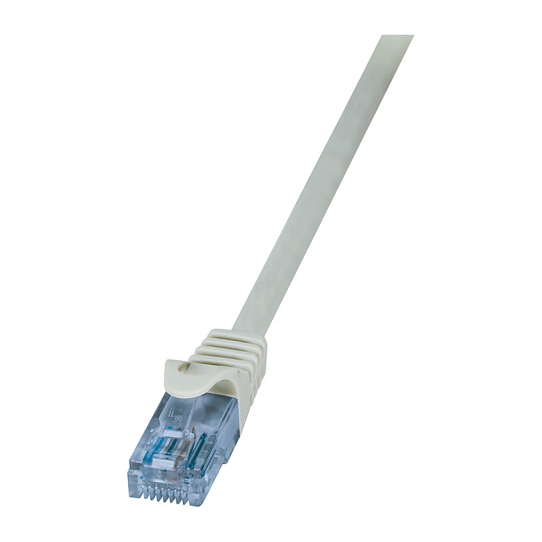 Logilink Patch Cable Cat.6A U/UTP, grey, 10m