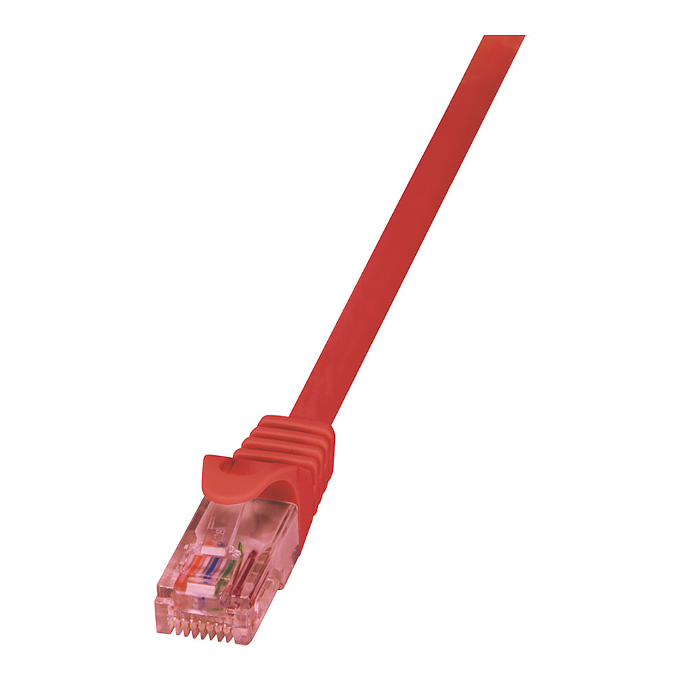Logilink Patch Cable Cat.6 U/UTP BC red, 2,00m PrimeLine