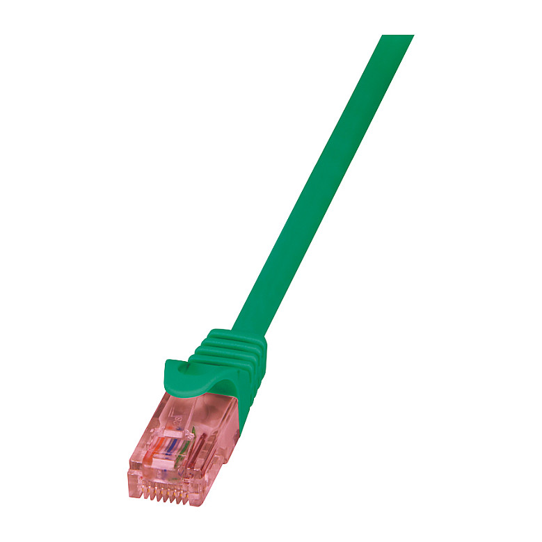 Logilink Patch Cable Cat.6 U/UTP BC green, 5,00m PrimeLine