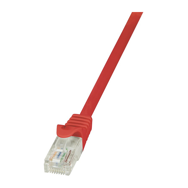 Logilink Patch Cable Cat.6 U/UTP red 2,00m EconLine