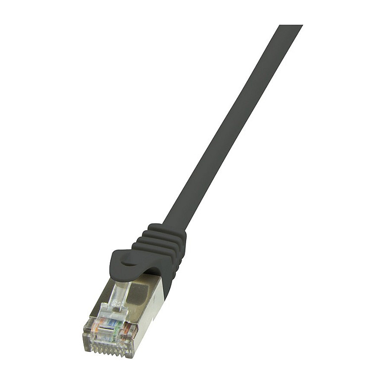 Logilink Patch Cable Cat.6 U/UTP black 7,50m EconLine