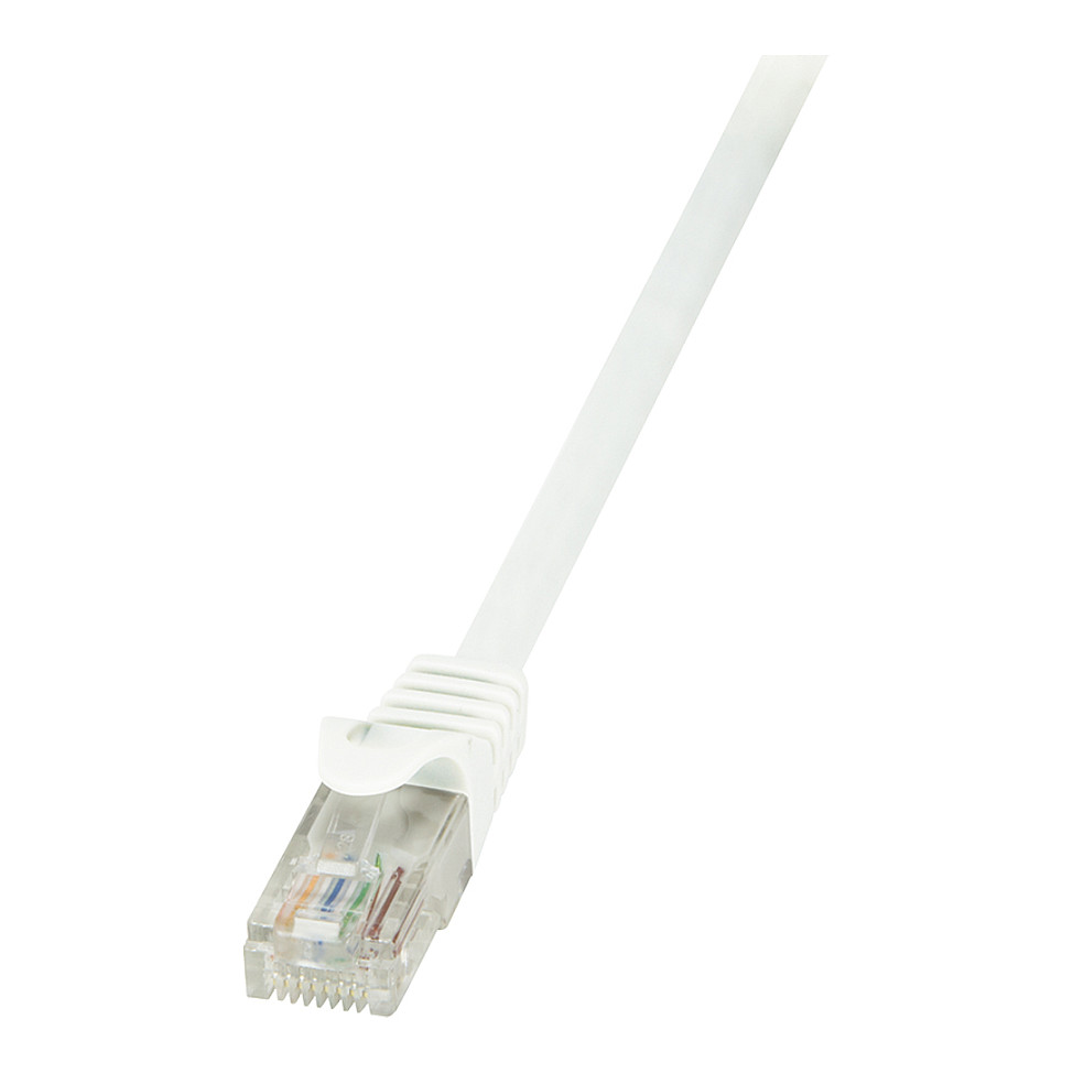 Logilink Patch Cable Cat.6 U/UTP white 20m EconLine