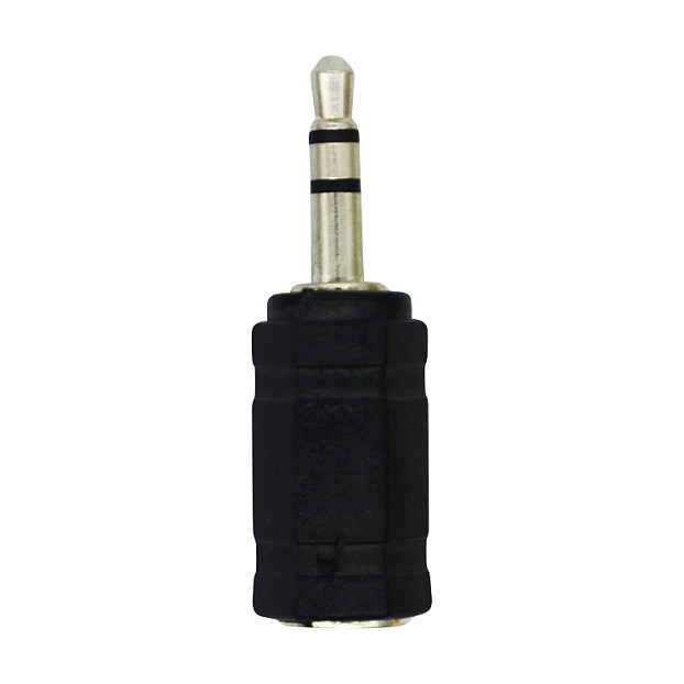 Logilink Audio adapter, 3.5 mm 3-pin/M to 2.5 mm 3-pin/F, black