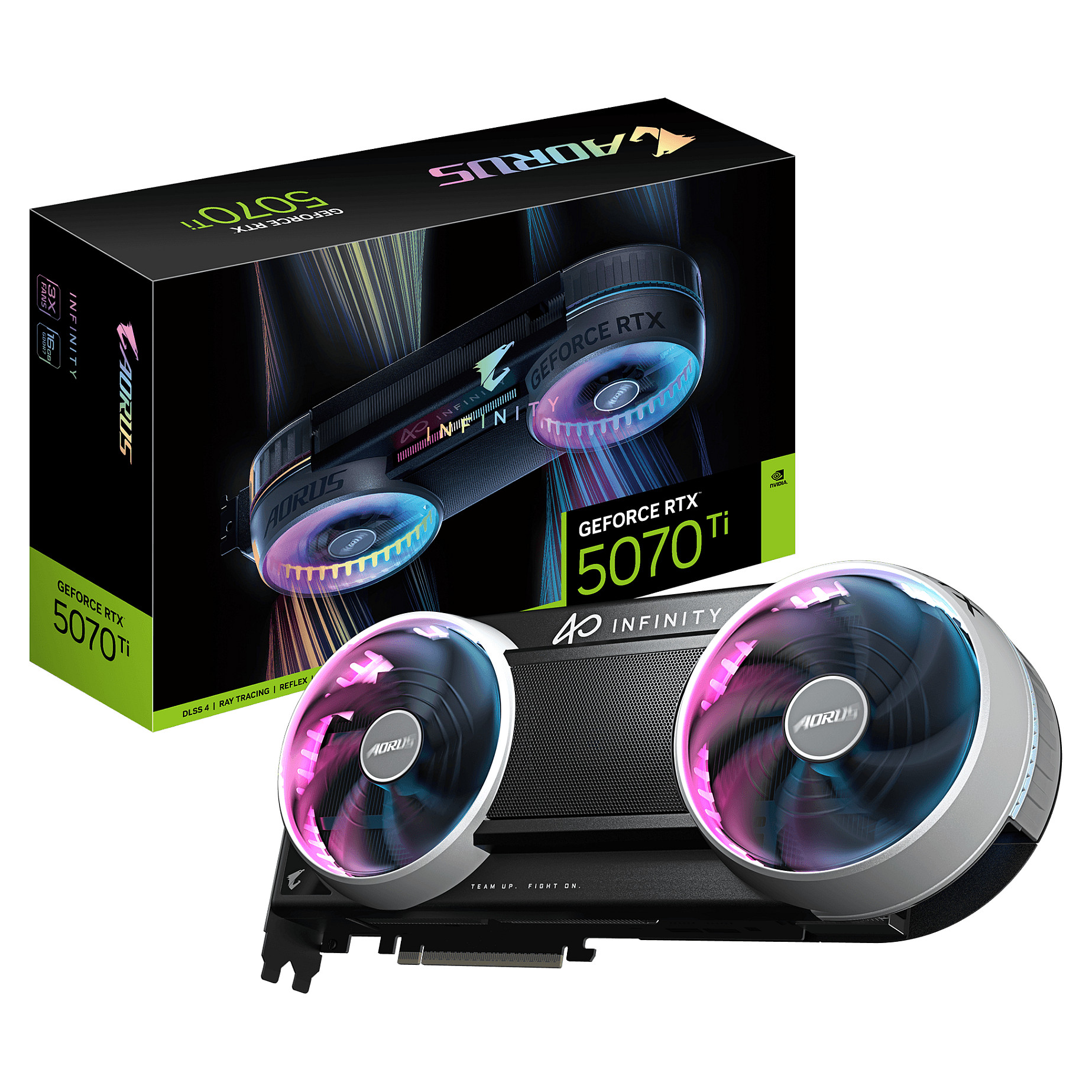 RTX 5070 Ti 16GB Gigabyte Infinity GDDR7