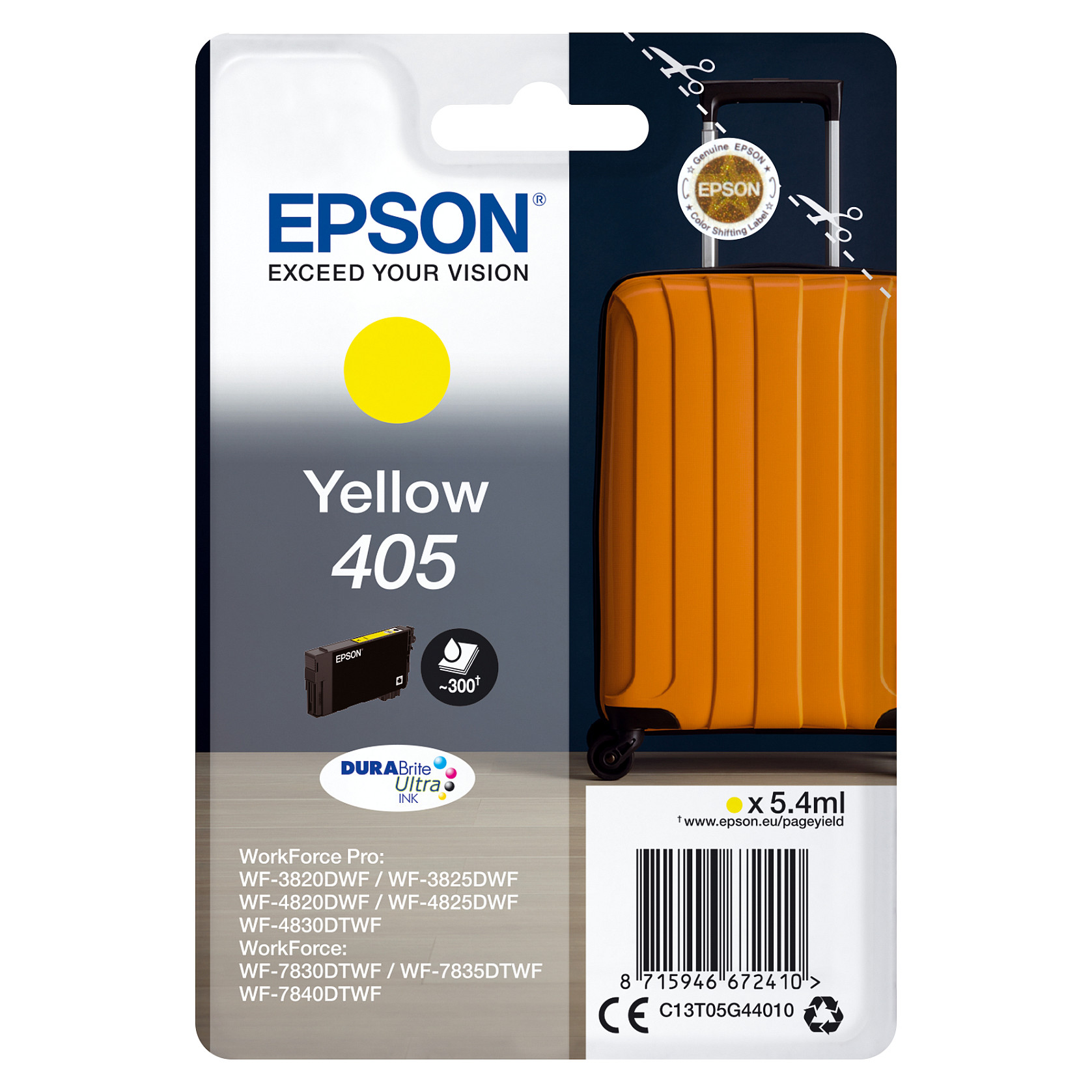 Epson 405 Gelb 5,4ml