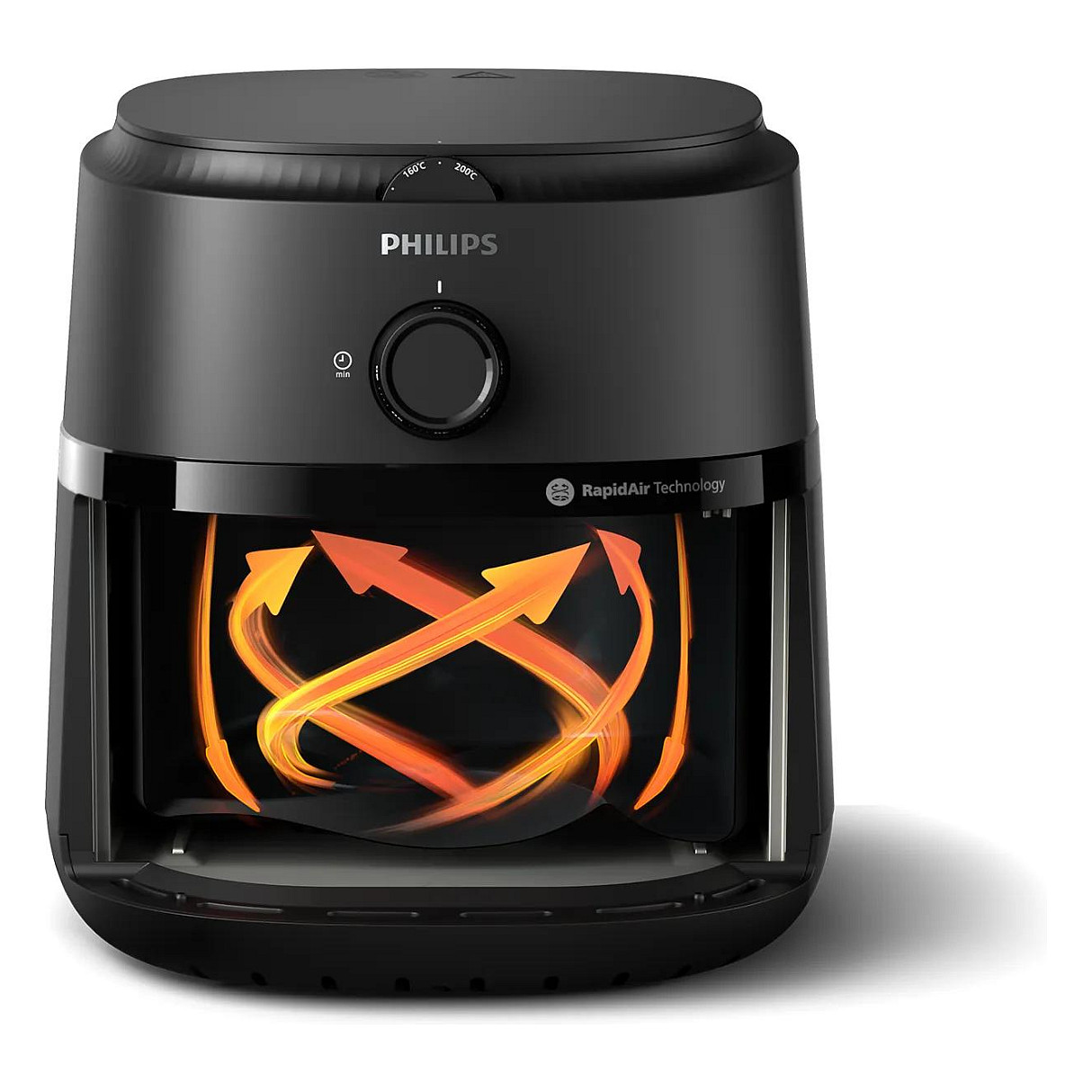 Philips NA120/00 1000 Series Heißluftfritteuse schwarz (NA120/00)